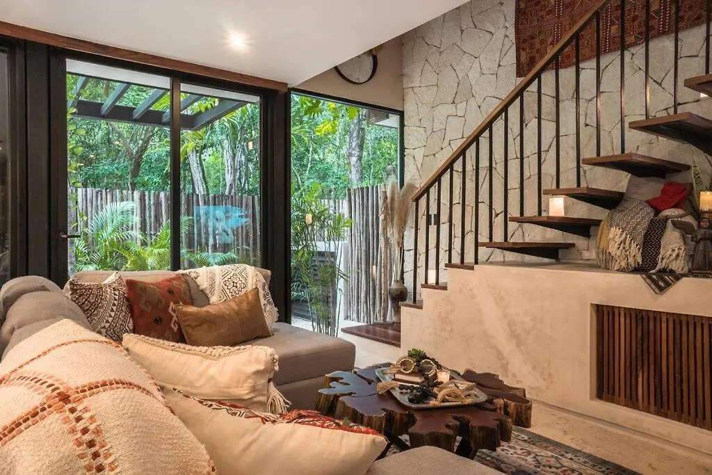 Townhouse De Lujo En La Selva Con Alberca Privada Appartement Tulum Pueblo Mexico