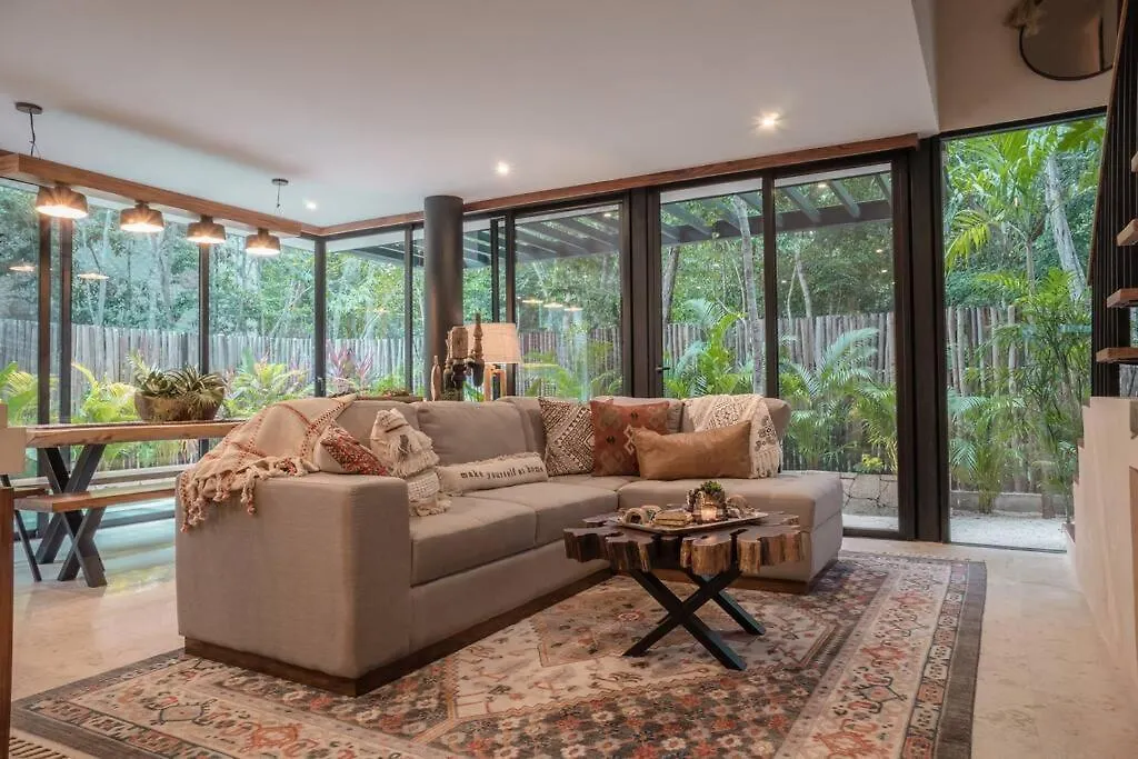 Townhouse De Lujo En La Selva Con Alberca Privada Appartement Tulum Pueblo