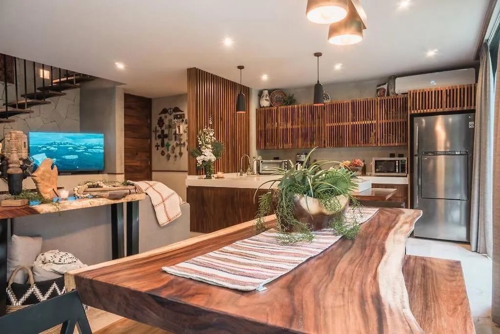 Townhouse De Lujo En La Selva Con Alberca Privada Appartement Tulum Pueblo Mexico