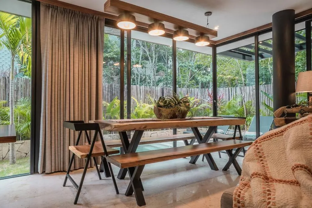Townhouse De Lujo En La Selva Con Alberca Privada Appartement Tulum Pueblo Mexico