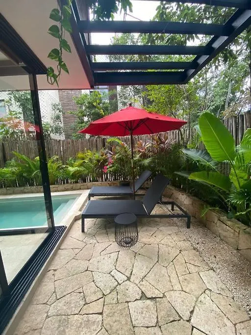 Townhouse De Lujo En La Selva Con Alberca Privada Appartement Tulum Pueblo 0*,  Mexico