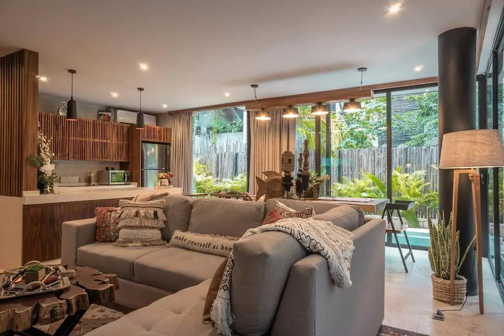 Townhouse De Lujo En La Selva Con Alberca Privada Appartement Tulum Pueblo